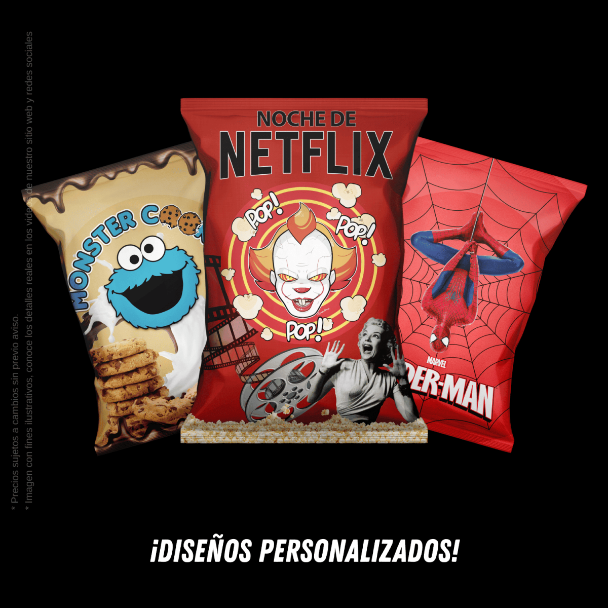 Chipbags Personalizadas "Party Edition" Tamaño Carta